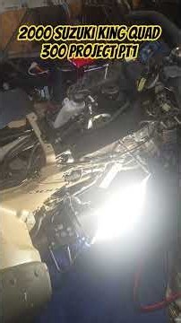 2000 Suzuki King Quad 300 Project PT 1