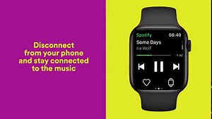 1.5K views · 42 reactions | Disconnect from your phone and stay connected to the music with Spotify on Apple Watch, now supporting downloads for Premium users. | Spotify | Facebook