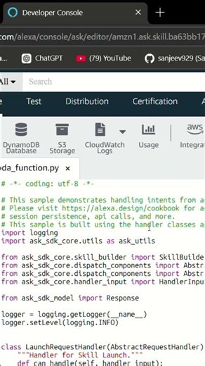 Alexa Skill with Groq AI