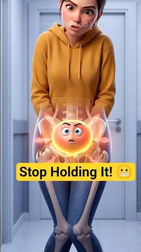 What Holding Your Pee Actually Does to Your Body 🚨 #shorts