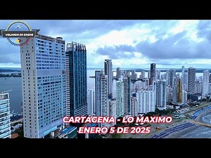 Flying a 4K Drone - Cartagena - The Best - January 5, 2025