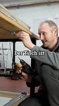 Lineal-Halter zum Montieren unter dem Tisch