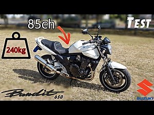 "Test" Weight of the 1250 and performance of the 600, Suzuki screwed up "Bandit 650 N of 2011"