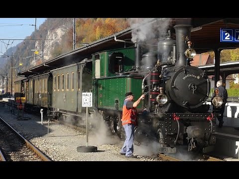 Steam on the Bernese Oberland Railway (BOB)