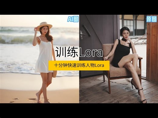 快速训练一个人物Lora模型