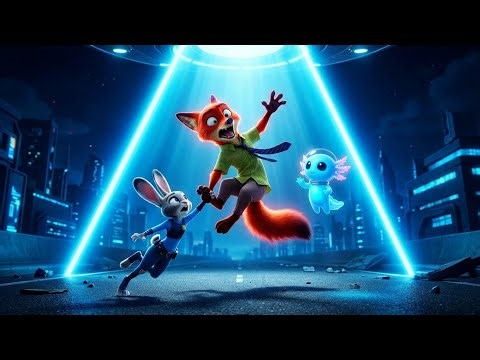 ZOOTOPIA 2: Nick & Judy Find an ALIEN! 👽 Area 51 Mystery | Funny Zootopia Animation