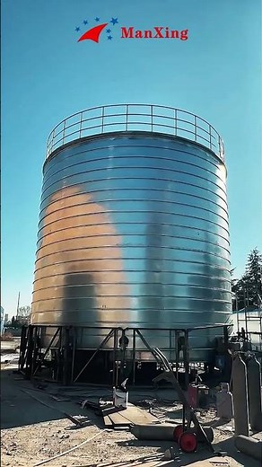 Industrial Steel Silos for Cement, Fly Ash & Clinker Storage