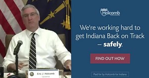 Governor Holcomb is moving forward with getting Indiana Back on Track — safely. Sign up for updates on Indiana’s latest COVID-19 response. | Eric Holcomb