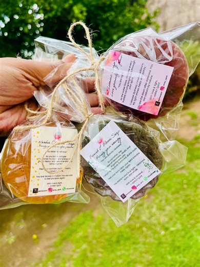 ✨ CREATE YOUR CLEANSE – 3 for R165 ✨ Another sacred order ready to go 🤍 This beauty chose: 🧼 Nookie Cleanse 🧼 Lumina Soap 🧼 Banish & Bloom That’s the power of mix & match - you choose the three that align with your spirit. Whether you’re cleansing negativity, calling in glow, softening your energy, or simply testing which Blessing Bar speaks to you… this is your time. Available Spiritual Body Bar Blessings: 🌿 Lumina Soap 🌿 Nookie Cleanse Soap 🌿 Banish & Bloom Soap 🌿 Charcoal Veil Soap 🌿