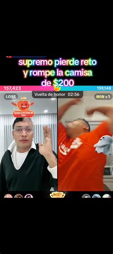 Supremo Loses Challenge and Tears $200 Shirt