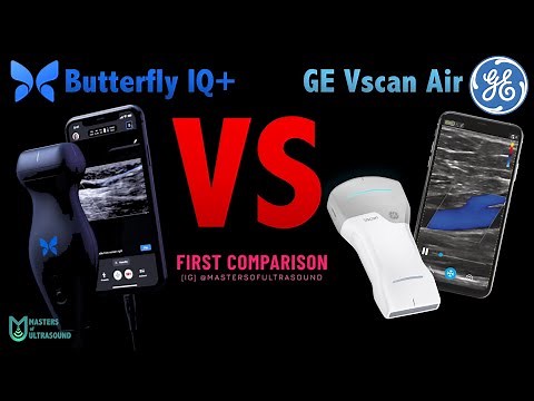 🔥 New GE Vscan Air vs Butterfly IQ+ 🦋 l Hand-held pocket ultrasound device review series 2021