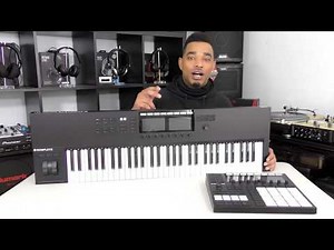 Native Instruments KOMPLETE KONTROL S61 MK2 Keyboard Review Video