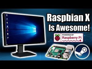 Raspbian X For The Raspberry Pi Is Awesome! It Has Steam, Box86 and RetroPie!