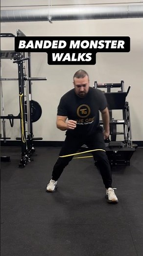 Banded Monster Walks | Lateral Hip Strength & Frontal-Plane Control