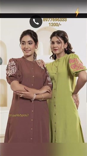 Slub cotton 2 piece cord sets#slfashions#latestlongfrockdesigns
