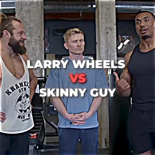 Larry Wheels vs Skinny Guy: Bodybuilding Showdown