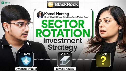 Sector Rotation Investment Strategy for Long-Term Wealth | ft. Komal Narang (Jio BlackRock) | Dhan