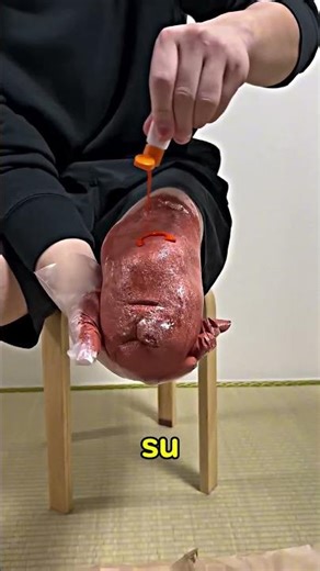 Ele pintou a perna para fazer o filho sorrir #shorts