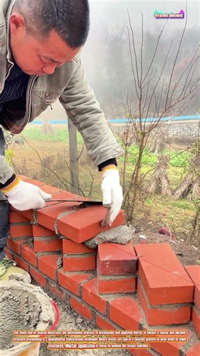 The Art of Bricklaying and Mortar Application