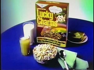 1985 Lucky Charms Breakfast Cereal Classic Television Commercial - Mixed Up Marshmallows