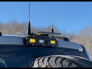 Billet Ford Raptor F-150 third brake light and Starlink Mini mount. V2 product announcement