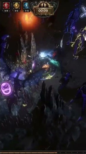 POE Coc Vaal arc and Firestorm of Meteors #games #pathofexile