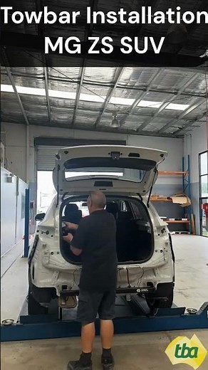Timelapse Towbar Installation on MG ZS 118101