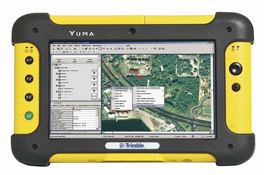 Trimble Yuma 2 Tablet - geomaticslandsurveying