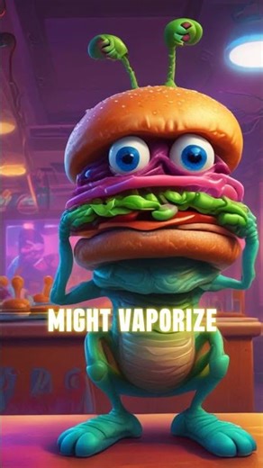 The Alien Who Wanted His Burger Well-Done