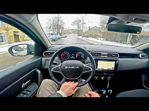 2023 NEW Dacia Duster - Journey [ TCe 150hp EDC ] POV Test Drive | Fuel consumption information