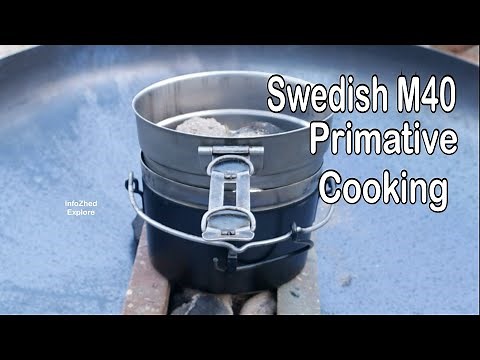 Swedish M40 Primative Cooking
