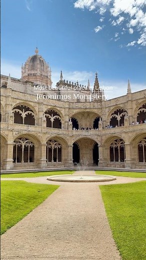 Jeronimos Monastery, Lisbon, Portugal 🇵🇹 walking tour|4K| Video