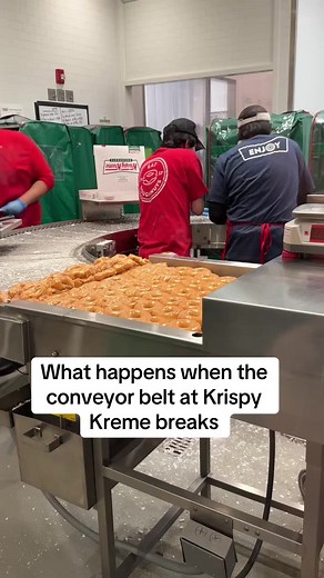 Krispy Kreme Conveyor Belt Malfunction Explained
