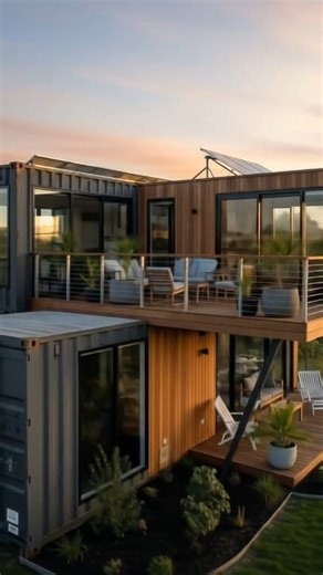 39K views · 988 reactions | Modern container house design inspiration  #fblifestyle #containerhouse #containerhome #shippingcontainerhomes #dreamhome #dreamhouse #architecture #homedesign #homesweethome #luxuryhomes #modernhome #homeinspiration #realestate #plumbing #plumber #hvac #electrician #construction #contractor #plumbinglife #tradesman #renovation #homeimprovement #remodeling | Luxury Container Homes | Facebook