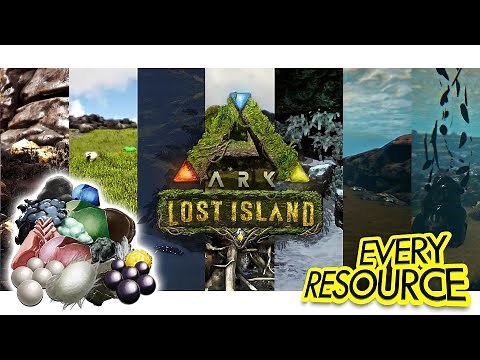 The BEST Resource Locations on Lost Island