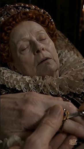 Elizabeth I Death End of the Tudor Dynasty 👑 #britishhistory #shorts