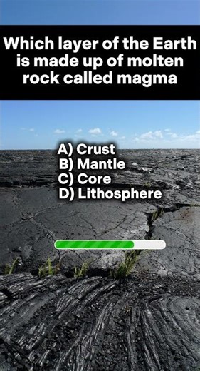 Which Layer Has MAGMA Inside? 🌋 | Earth Science Quiz 🌍