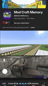 Train system in my Trainz World !!! Minecraft Create Mod #shorts #trendingshorts