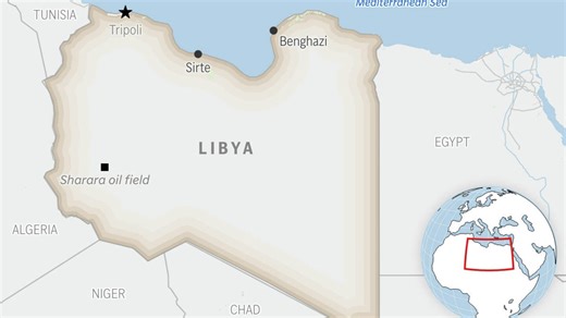 A boat carrying migrants sinks off the Libyan coast with at least 19 people dead and 42 missing