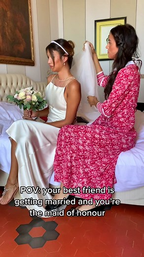 Maid of Honour Moments at a Beautiful Italian Wedding