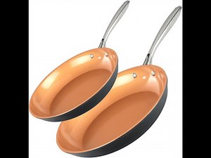 Gotham Steel 2 PK Non Stick Frying Pans Review - Pros & Cons - Gotham Steel frying pans