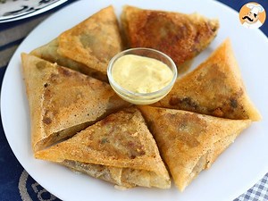 Beef samosas - video cooking recipe