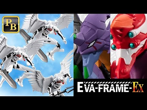 2023年5月発売・発送「EVA-FRAME-EX：EVA初号機・弐号機・オプションセットAB・量産機3体セット」開封・組立・レビュー / 新世紀エヴァンゲリオン劇場版 Air/まごころを、君に