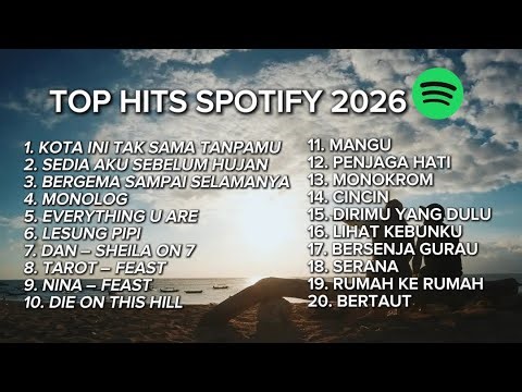 TOP HITS SPOTIFY 2026 | LAGU MUSIK INDONESIA YANG PALING VIRAL DAN TRENDING DI TIKTOK | TANPA IKLAN