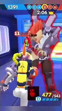 💥Most Epic Frag 1v1 battle with level 10 characters🔥 .#gaming #gameplay #games