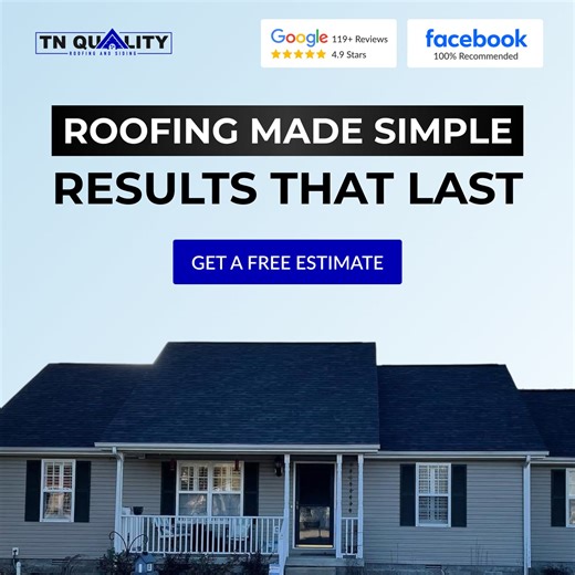 Ignoring your roof can lead to expensive surprises. Cracks, leaks, and outdated materials could cost you big during the next storm. Don’t wait for a disaster to get an inspection. We’ll do it for free now. No hassles or obligations. If your roof looks perfect, we’ll tell you. Learn more about TN Quality Roofing & Siding and get a FREE inspection. ⬇️ | TN Quality Roofing & Siding