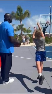 695K views · 2.6K reactions | You never know who you might see at Celebration Key! Our Chief Fun Officer Shaquille O' Neal brought his skills to the court doing what he does best. | Carnival Cruise Line | Facebook