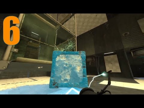 Let's Play Portal 2 - Part 6 - Repulsion Gel