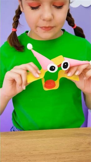 🎨 Craft a Creepy-Cool Toy That Moves! #shorts #kidsvideo