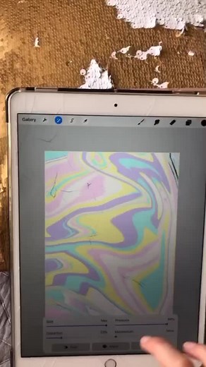 Hey guys! Sorry I dropped my iPad and there’s lots of cracks, my new iPad is arriving newt week 😁🎉 #procreate #fyp #foruyou #foryourpage #okboomer